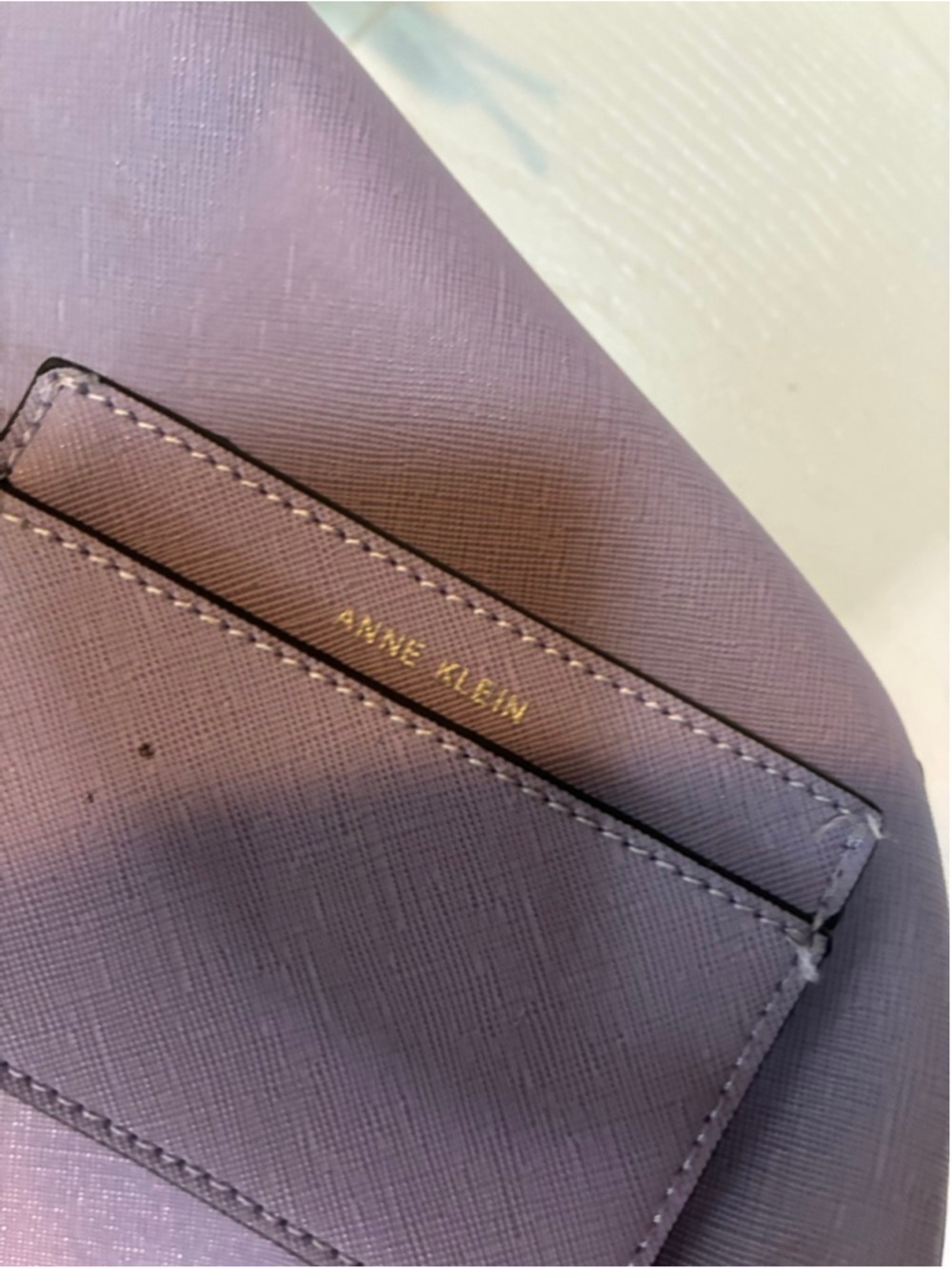 Women's Anne Klein Lavender Tote Bag One Size - Picture 3 of 5